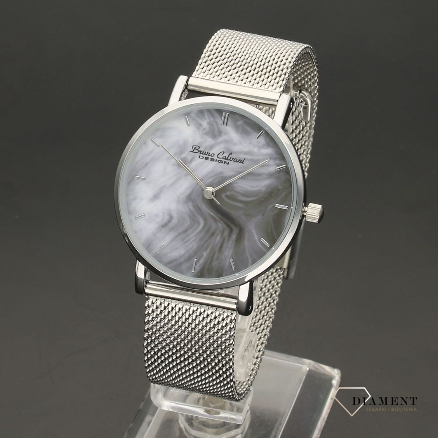 Zegarek damski Bruno Calvani BC90774 SILVER siatka (6).jpg